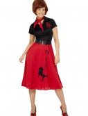 Womens 50s Style Poodle Costume, halloween costume (Womens 50s Style Poodle Costume)