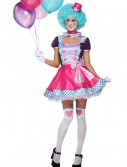Womens Bubble Gum Clown Costume, halloween costume (Womens Bubble Gum Clown Costume)