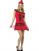 Women's Crayola Glitz Ruby Dress, halloween costume (Women's Crayola Glitz Ruby Dress)