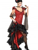 Women's Deluxe Spanish Dancer Costume, halloween costume (Women's Deluxe Spanish Dancer Costume)