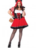 Women's Plus Size Red Riding Wolf Costume, halloween costume (Women's Plus Size Red Riding Wolf Costume)
