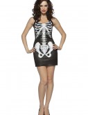 Womens Skeleton Dress, halloween costume (Womens Skeleton Dress)