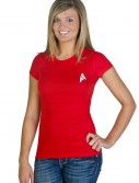 Women's Star Trek Costume T-Shirt, halloween costume (Women's Star Trek Costume T-Shirt)