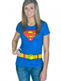 Women's Supergirl Costume T-Shirt, halloween costume (Women's Supergirl Costume T-Shirt)