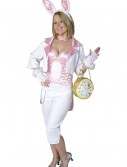 Womens White Rabbit Costume, halloween costume (Womens White Rabbit Costume)