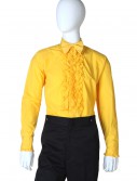 Yellow Ruffled Tuxedo Shirt, halloween costume (Yellow Ruffled Tuxedo Shirt)