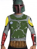 Adult Boba Fett Top and Mask, halloween costume (Adult Boba Fett Top and Mask)