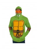 TMNT Full Zip Hoodie with Mask, halloween costume (TMNT Full Zip Hoodie with Mask)