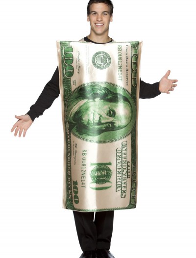 100 Dollar Bill Costume, halloween costume (100 Dollar Bill Costume)