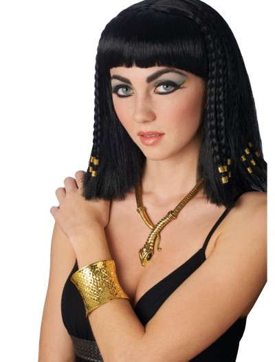 19" Gold Snake Necklace, halloween costume (19" Gold Snake Necklace)