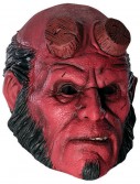 3/4 Latex Hellboy Mask, halloween costume (3/4 Latex Hellboy Mask)
