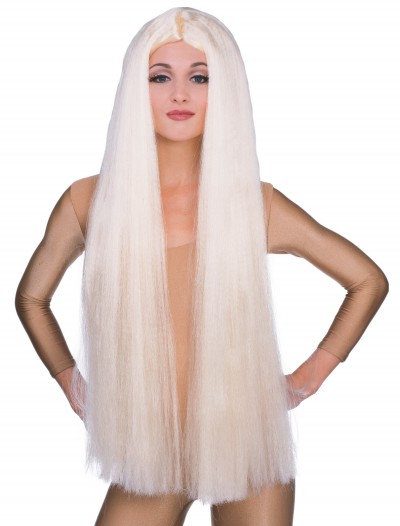 36in Long Blonde Witch Wig, halloween costume (36in Long Blonde Witch Wig)