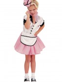 50s Child Soda Pop Girl Costume, halloween costume (50s Child Soda Pop Girl Costume)