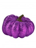 6.5" Round Purple Glitter Pumpkin, halloween costume (6.5" Round Purple Glitter Pumpkin)