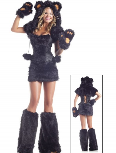 8 pc Deluxe Black Bear Costume, halloween costume (8 pc Deluxe Black Bear Costume)
