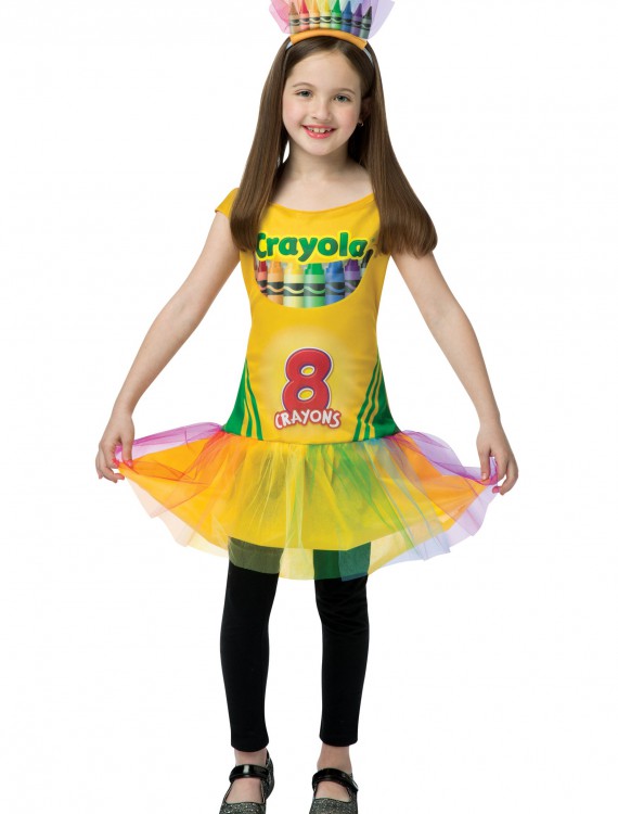 Child Tutu Crayon Dress, halloween costume (Child Tutu Crayon Dress)