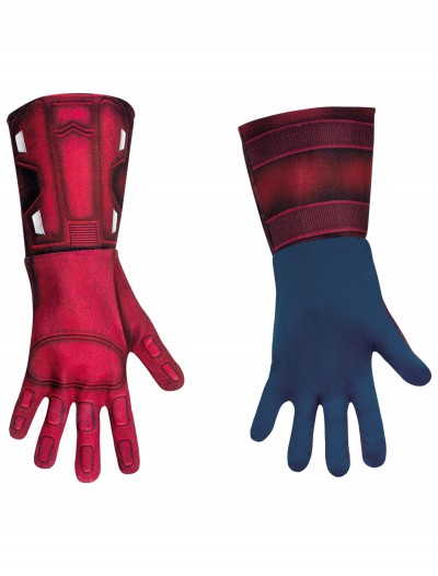 Adult Avengers Captain America Gloves, halloween costume (Adult Avengers Captain America Gloves)