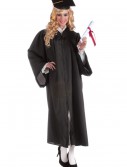 Adult Black Graduation Robe, halloween costume (Adult Black Graduation Robe)
