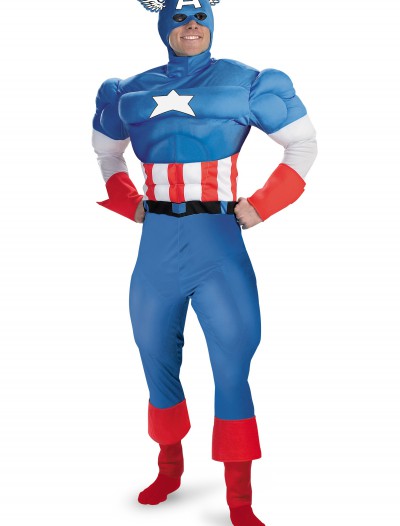 Captain America Costume, halloween costume (Captain America Costume)