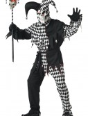 Adult Dark Jester Costume, halloween costume (Adult Dark Jester Costume)