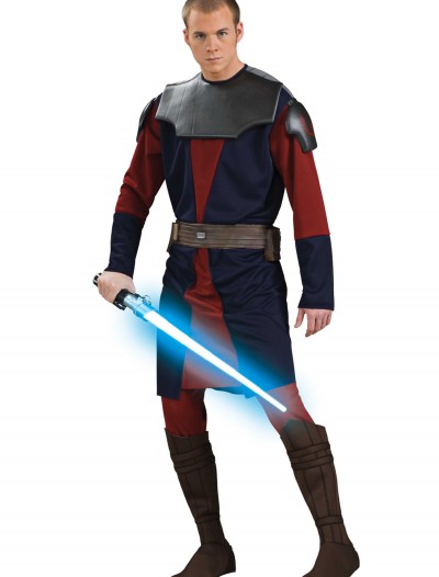 Adult Deluxe Anakin Skywalker Clone Wars Costume, halloween costume (Adult Deluxe Anakin Skywalker Clone Wars Costume)