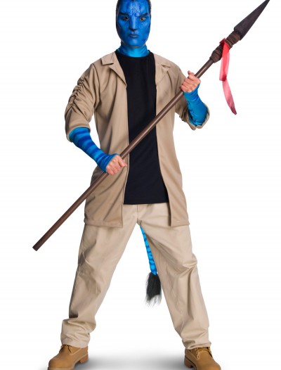 Adult Deluxe Avatar Jake Sully Costume, halloween costume (Adult Deluxe Avatar Jake Sully Costume)