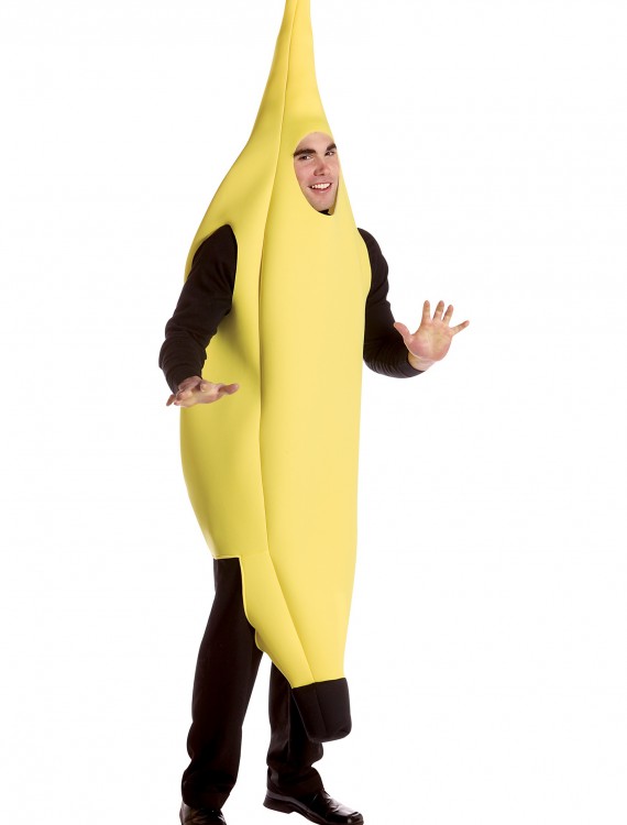 Adult Deluxe Banana Costume, halloween costume (Adult Deluxe Banana Costume)
