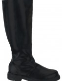 Adult Deluxe Black Boots, halloween costume (Adult Deluxe Black Boots)