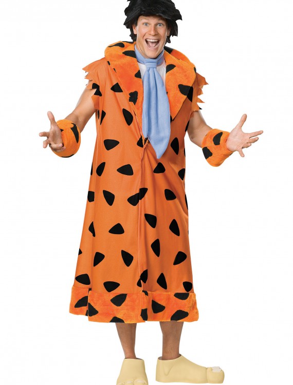 Adult Deluxe Fred Flintstone Costume, halloween costume (Adult Deluxe Fred Flintstone Costume)