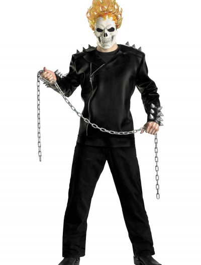 Adult Deluxe Ghost Rider Costume, halloween costume (Adult Deluxe Ghost Rider Costume)