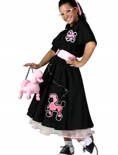 Adult Deluxe Poodle Skirt Costume, halloween costume (Adult Deluxe Poodle Skirt Costume)