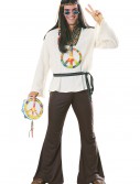 Adult Groovy Hippie Costume, halloween costume (Adult Groovy Hippie Costume)