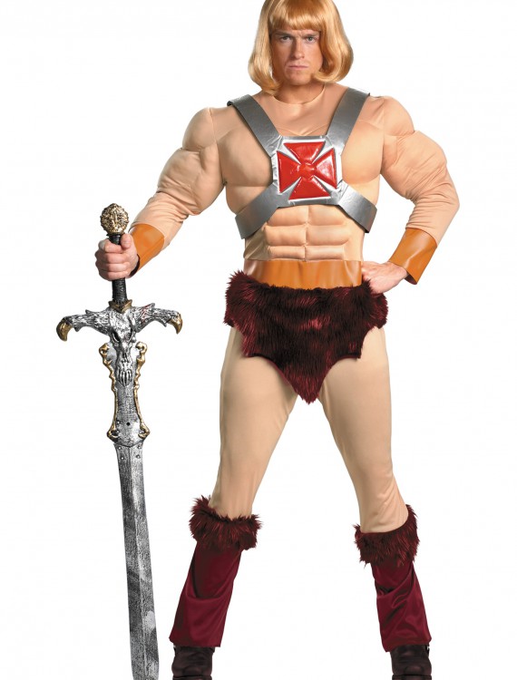 Adult He-Man Muscle Costume, halloween costume (Adult He-Man Muscle Costume)