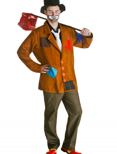 Adult Hobo Clown Costume, halloween costume (Adult Hobo Clown Costume)