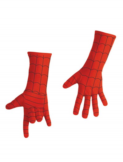 Adult Long Spiderman Gloves, halloween costume (Adult Long Spiderman Gloves)