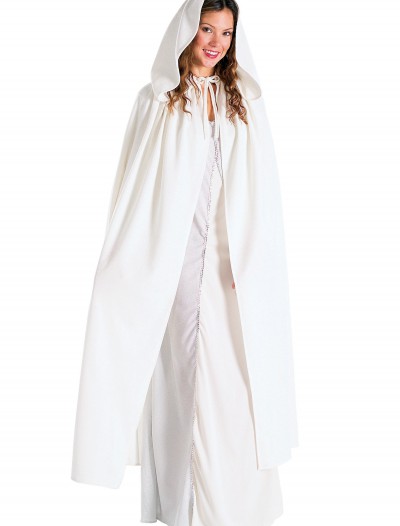 Adult Lord of the Rings White Arwen Cloak, halloween costume (Adult Lord of the Rings White Arwen Cloak)