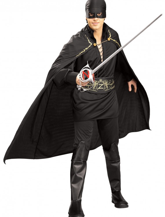 Adult Mens Zorro Costume, halloween costume (Adult Mens Zorro Costume)