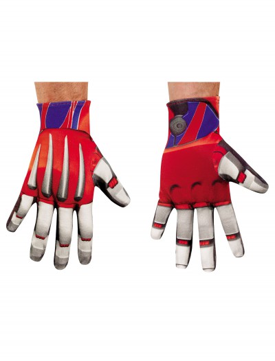 Adult Optimus Prime Gloves, halloween costume (Adult Optimus Prime Gloves)