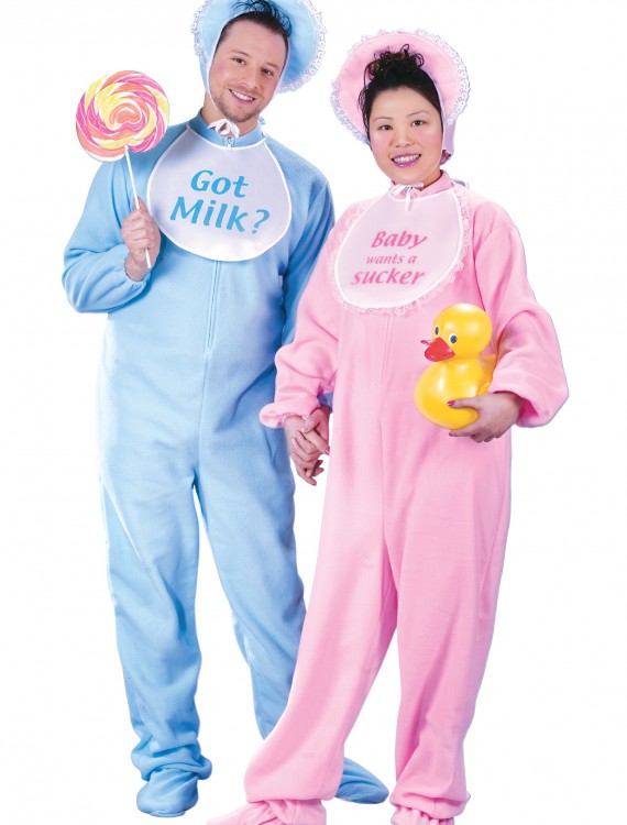 Adult Pink Pajamas Costume, halloween costume (Adult Pink Pajamas Costume)