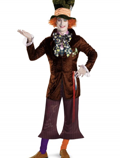 Adult Prestige Mad Hatter Costume, halloween costume (Adult Prestige Mad Hatter Costume)