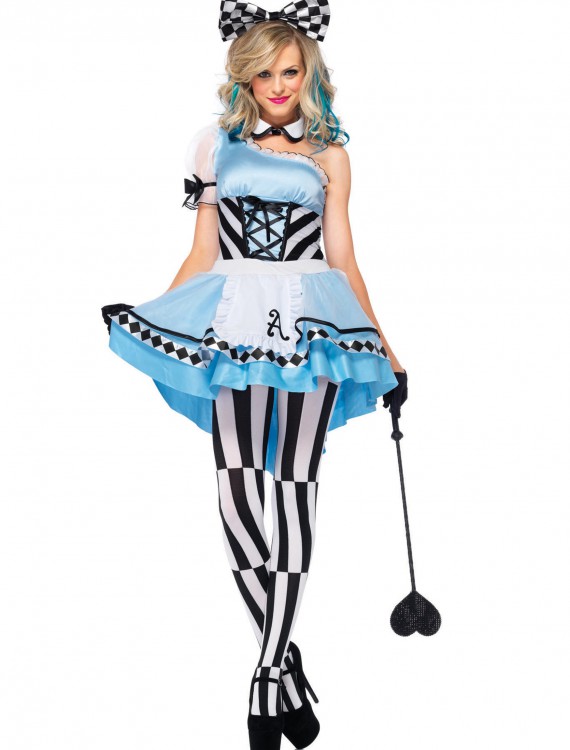 Adult Psychedelic Alice Costume, halloween costume (Adult Psychedelic Alice Costume)