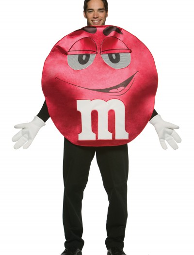 Adult Red M&M Costume, halloween costume (Adult Red M&M Costume)