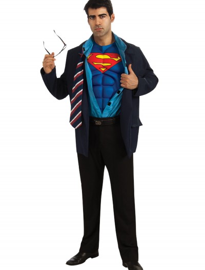 Adult Superman Clark Kent Costume, halloween costume (Adult Superman Clark Kent Costume)