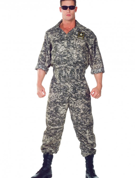 Adult U.S. Army Jumpsuit, halloween costume (Adult U.S. Army Jumpsuit)