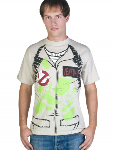 Adult Venkman Ghostbusters T-Shirt Costume, halloween costume (Adult Venkman Ghostbusters T-Shirt Costume)