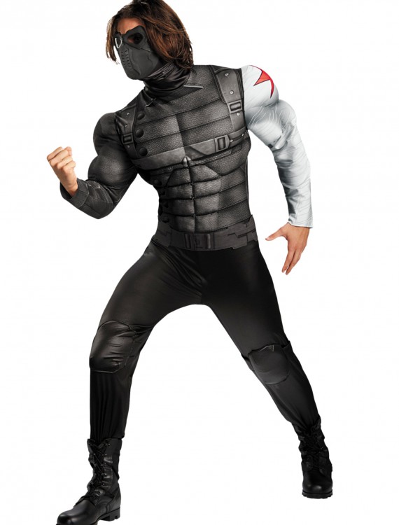 Adult Winter Soldier Classic Muscle Costume, halloween costume (Adult Winter Soldier Classic Muscle Costume)