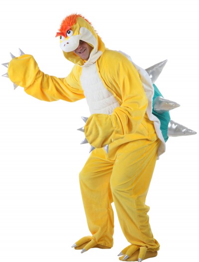 Adult Yellow Dinosaur w/ Green Shell Costume, halloween costume (Adult Yellow Dinosaur w/ Green Shell Costume)