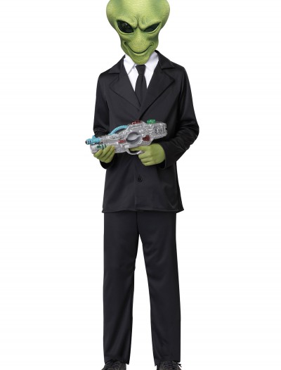 Alien Agent Costume, halloween costume (Alien Agent Costume)