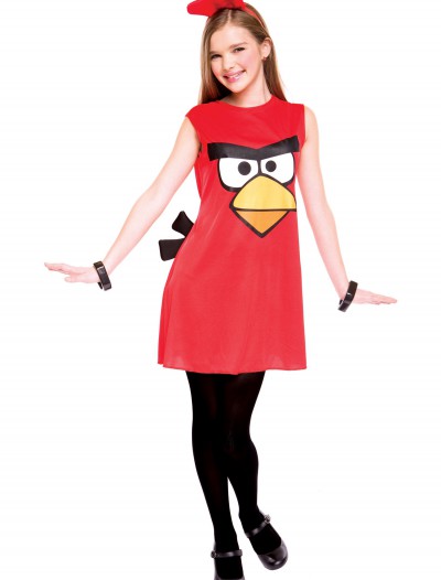 Angry Birds Tween Red Bird Costume, halloween costume (Angry Birds Tween Red Bird Costume)