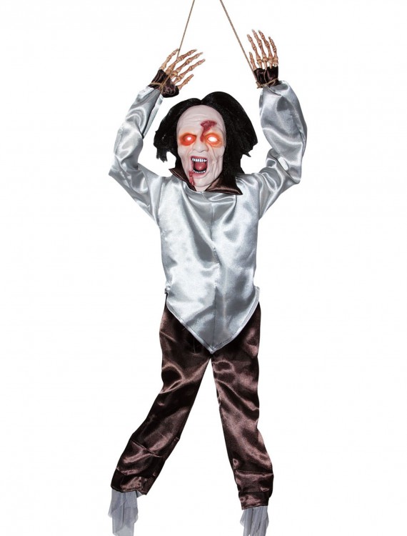 Animated Hanging Zombie, halloween costume (Animated Hanging Zombie)